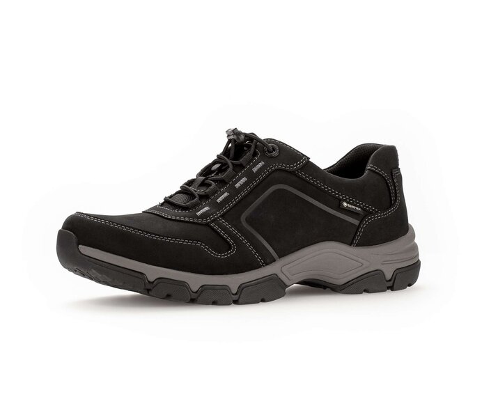 Pius Gabor Sneaker Low Schwarz - Nubuk
