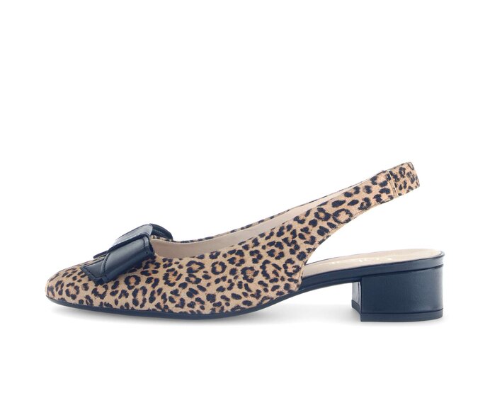 Gabor Slingpumps Multicolour - Materialmix Leder