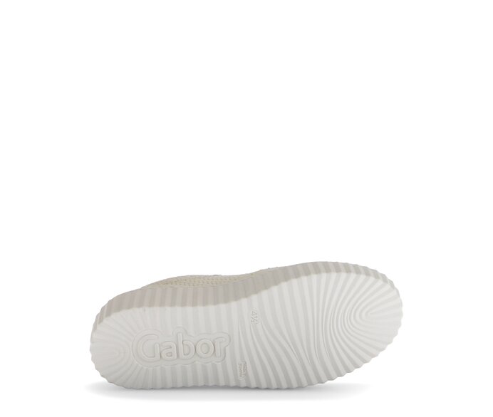 Gabor Sneaker Low Beige - Materialmix Leder