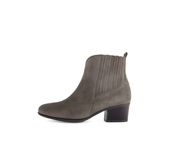 Gabor Cowboy Boots Grau - Rauleder