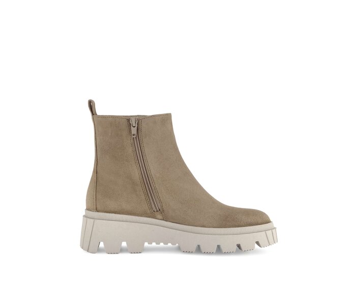 Gabor Plateau Stiefelette Braun - Rauleder
