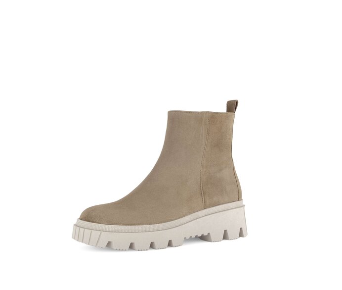 Gabor Plateau Stiefelette Braun - Rauleder