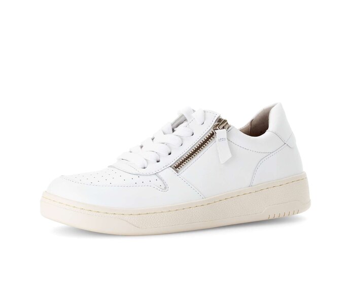 Gabor Sneaker Low Weiß - Glattleder