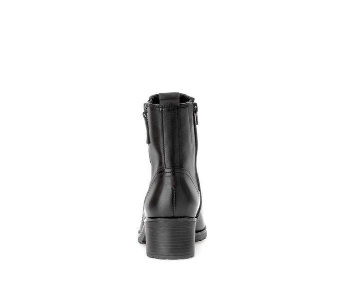 Gabor Elegante Stiefelette Schwarz - Glattleder