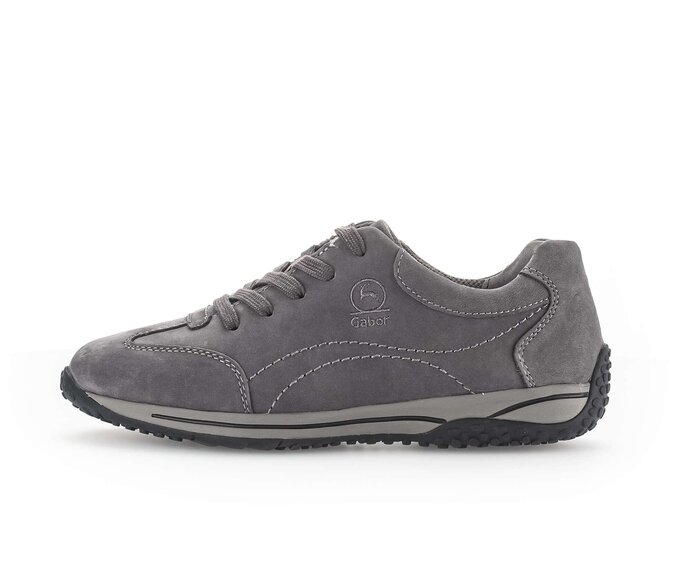 Gabor Sneaker Low Grau - Rauleder