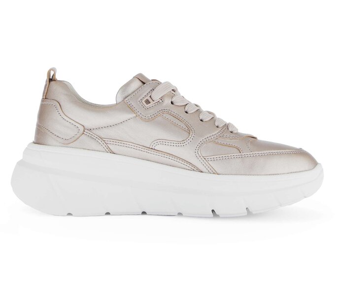 Gabor Sneaker Low Gold - Effektleder