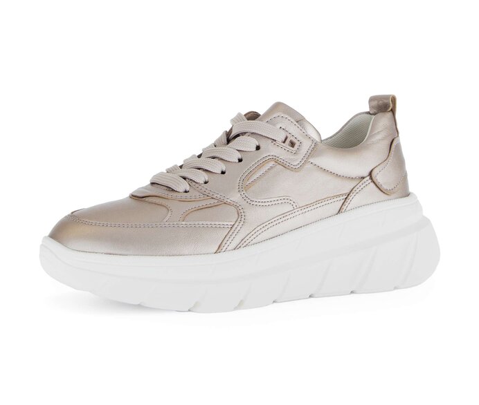 Gabor Sneaker Low Gold - Effektleder