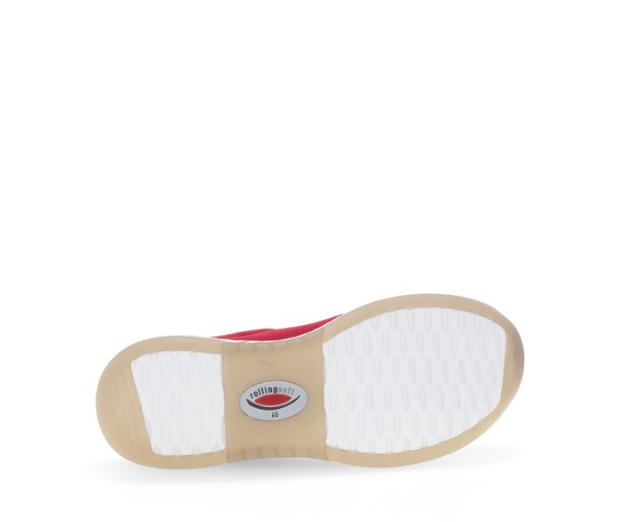 Gabor Sneaker Low Rot - Materialmix Leder/Lederimitat