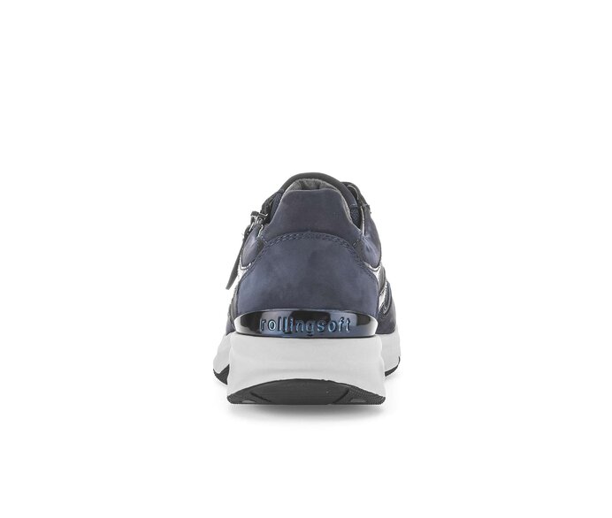 Gabor Sneaker Low Blau - Rauleder