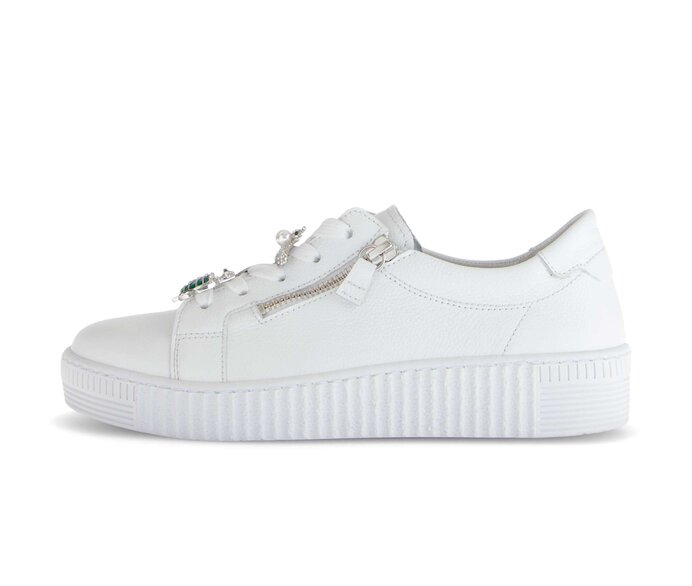 Gabor Sneaker Low Weiß - Glattleder