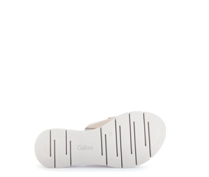 Gabor Pantolette Beige - Effektleder