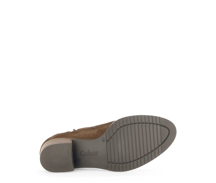 Gabor Elegante Stiefelette Braun - Rauleder