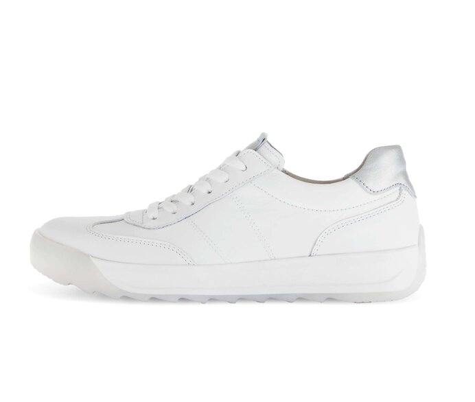 Gabor Sneaker Low Weiß - Glattleder