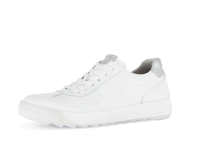 Gabor Sneaker Low Weiß - Glattleder