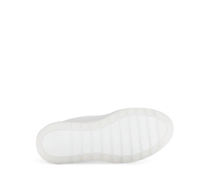 Gabor Sneaker Low Weiß - Glattleder