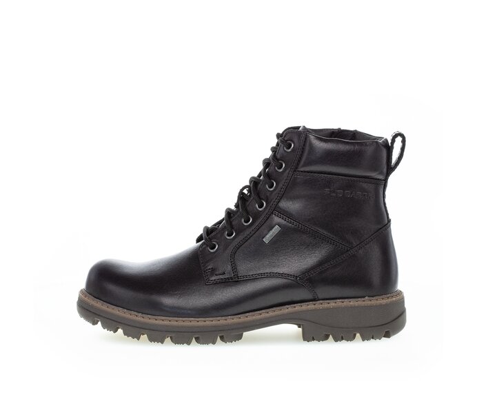 Pius Gabor Boot Schwarz - Glattleder