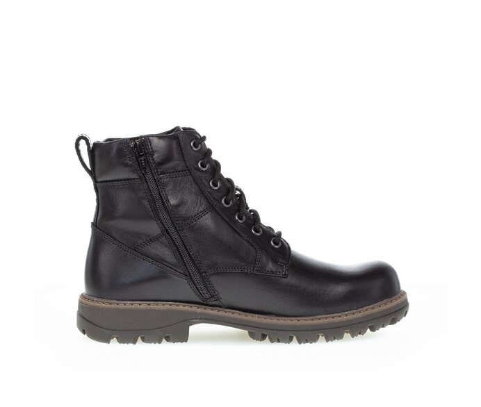 Pius Gabor Boot Schwarz - Glattleder