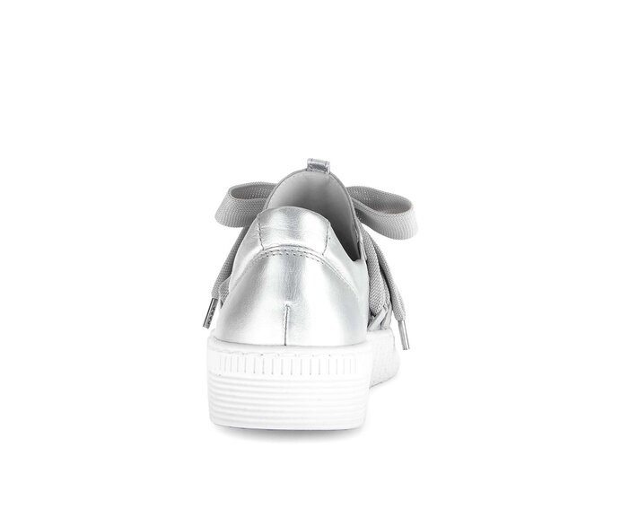 Gabor Sneaker Low Silber - Effektleder