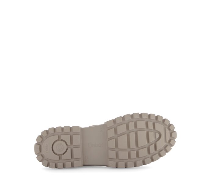 Gabor Schnürstiefelette Beige - Rauleder