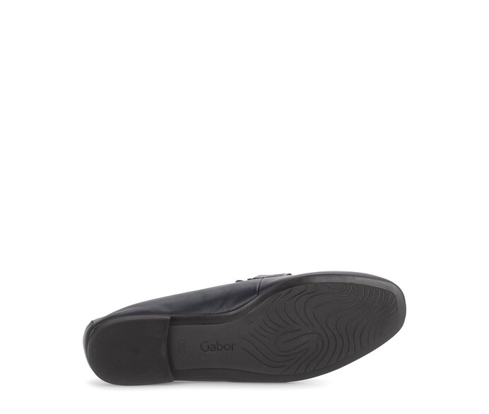 Gabor Slipper Blau - Glattleder