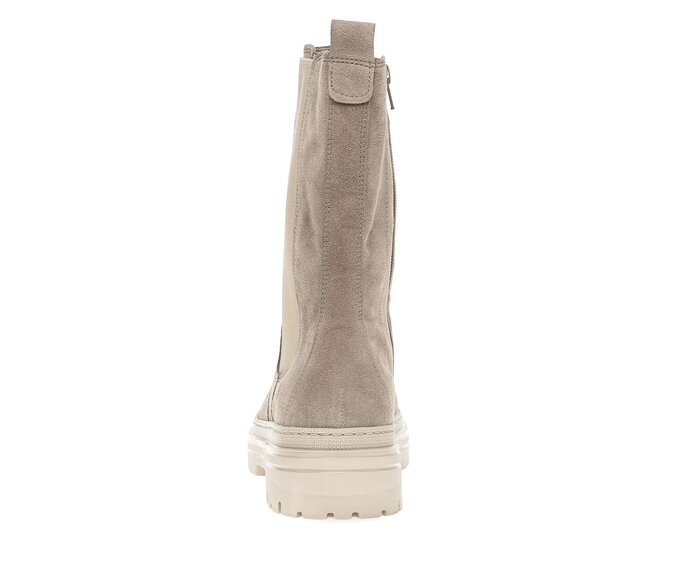 Gabor Chelsea Boot Beige - Rauleder