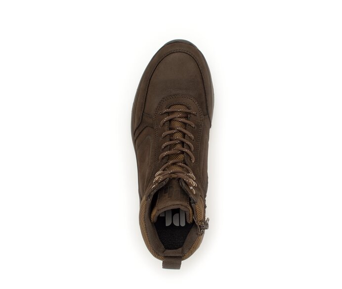 Pius Gabor Sportlicher Stiefel Braun - Materialmix Leder/Textil
