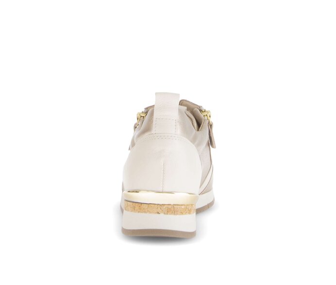 Gabor Sneaker Low Beige - Materialmix Leder
