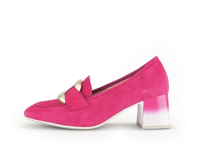 Gabor Hochfrontpumps Pink - Rauleder