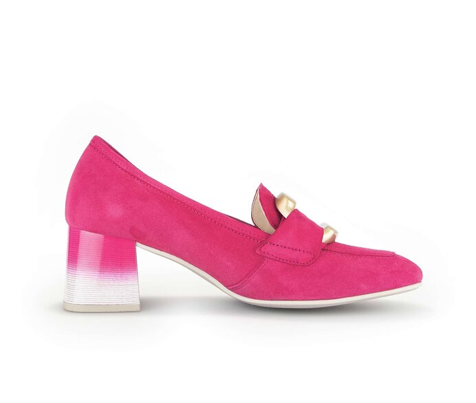Gabor Hochfrontpumps Pink - Rauleder