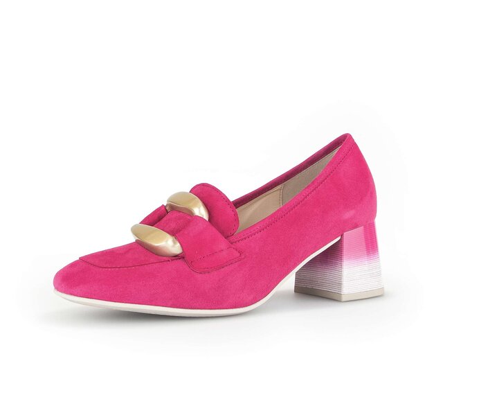 Gabor Hochfrontpumps Pink - Rauleder