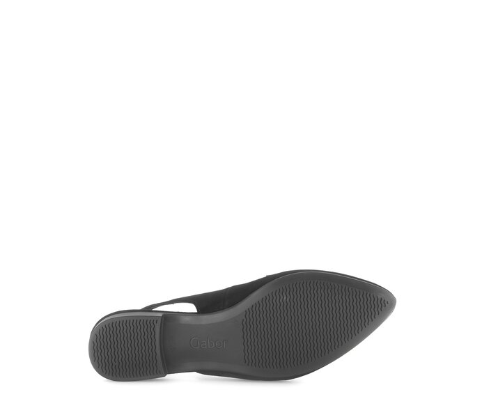 Gabor Slingpumps Schwarz - Rauleder