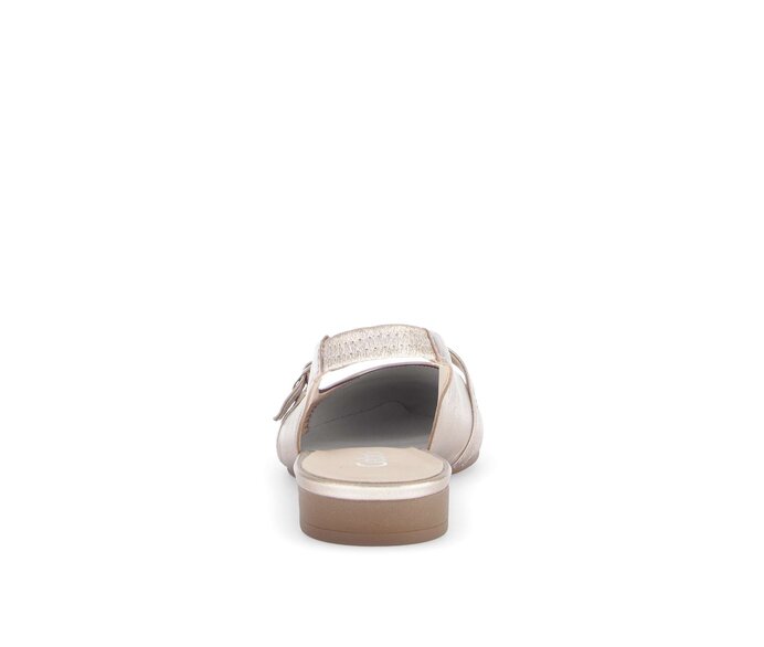 Gabor Slingpumps Gold - Effektleder