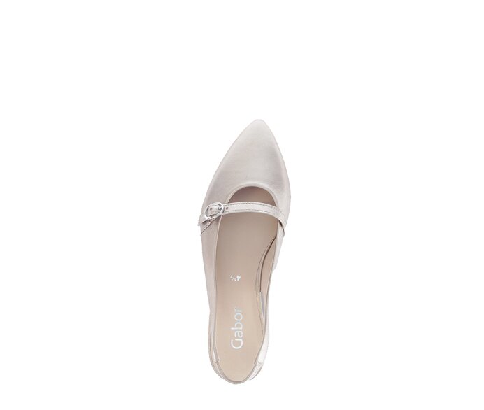 Gabor Slingpumps Gold - Effektleder