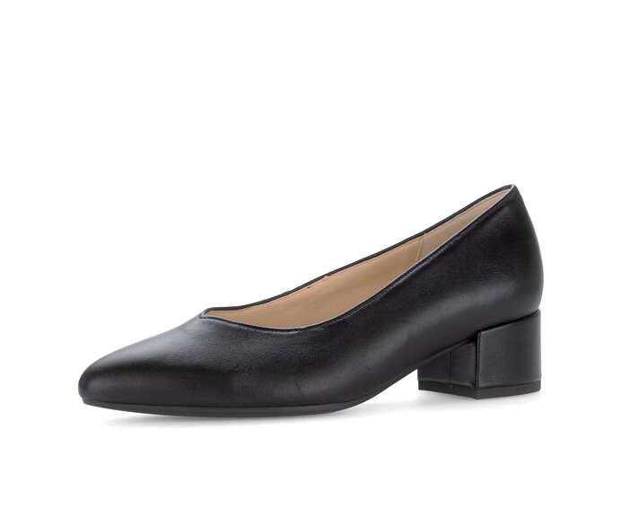 Gabor Eleganter Pumps Schwarz - Glattleder
