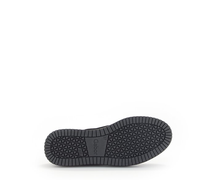 Gabor Sneaker Low Schwarz - Rauleder