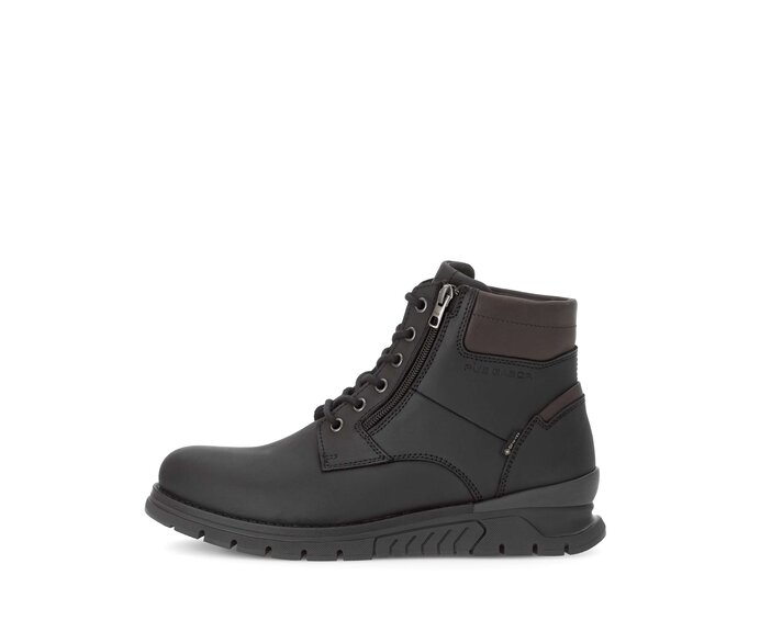 Pius Gabor Boot Schwarz - Fettleder