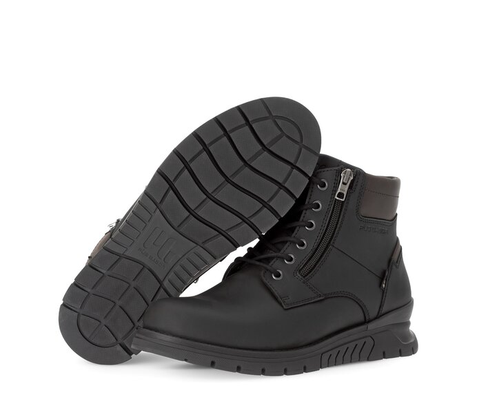 Pius Gabor Boot Schwarz - Fettleder