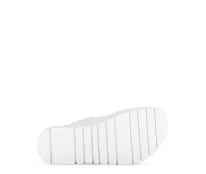 Gabor Pantolette Creme - Glattleder