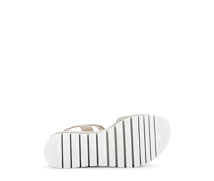 Gabor Plateau Sandale Beige - Rauleder