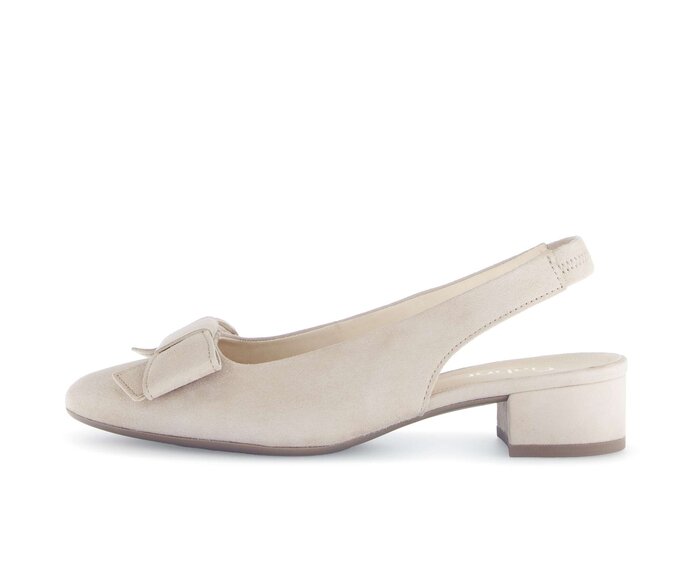 Gabor Slingpumps Beige - Rauleder