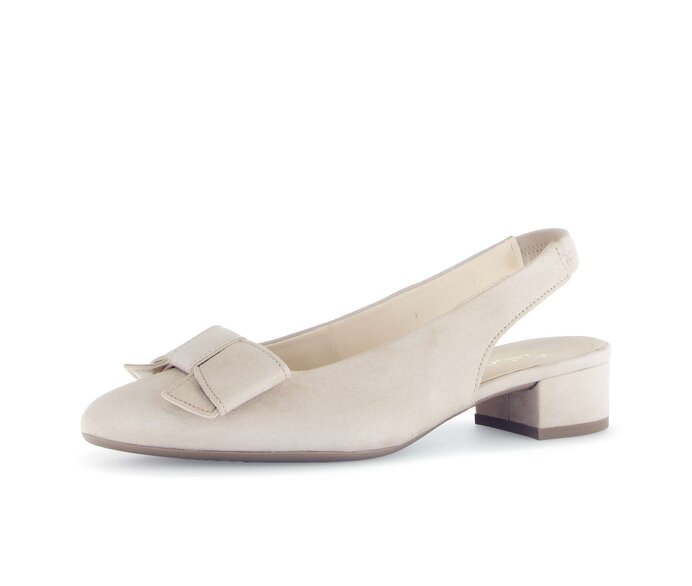 Gabor Slingpumps Beige - Rauleder