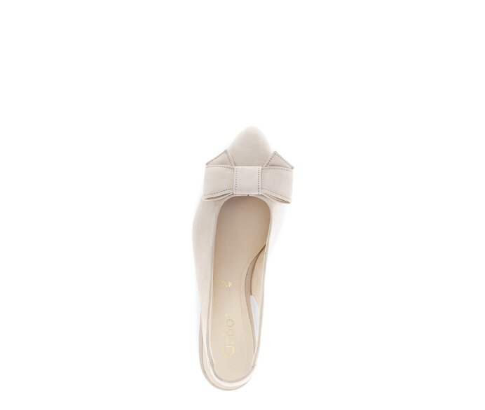 Gabor Slingpumps Beige - Rauleder
