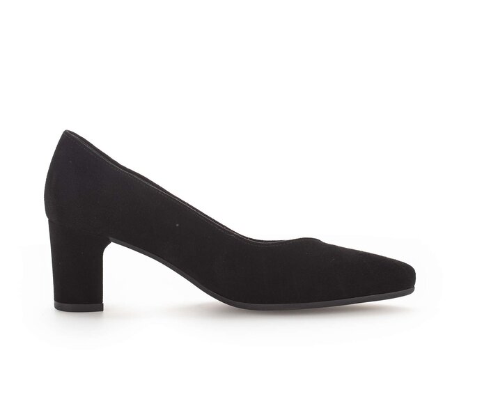 Gabor Eleganter Pumps Schwarz - Rauleder