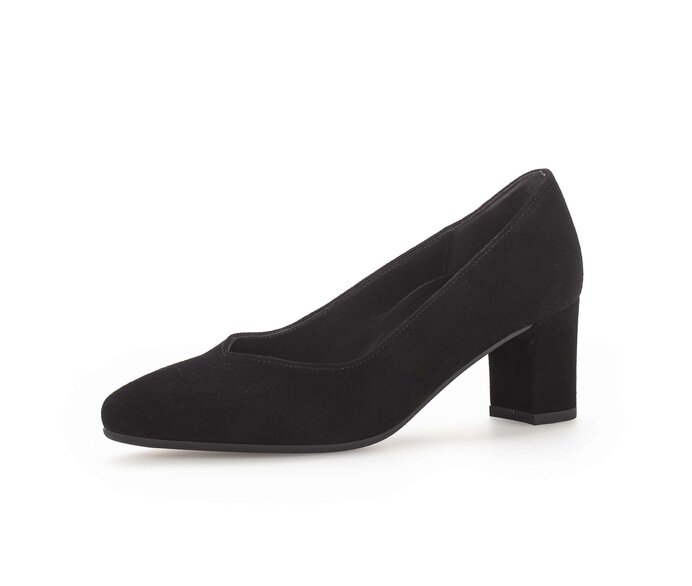 Gabor Eleganter Pumps Schwarz - Rauleder