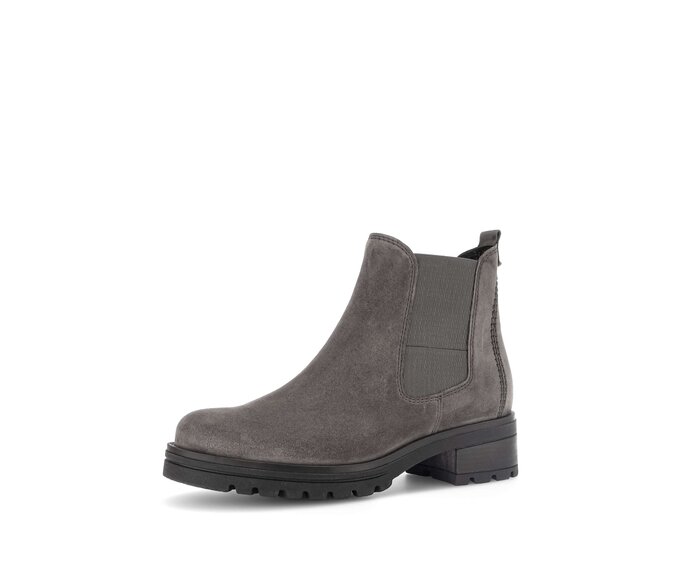 Gabor Chelsea Boot Grau - Rauleder