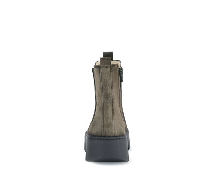 Gabor Chelsea Boot Grün - Rauleder