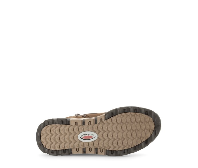 Gabor Sportliche Stiefelette Braun - Rauleder