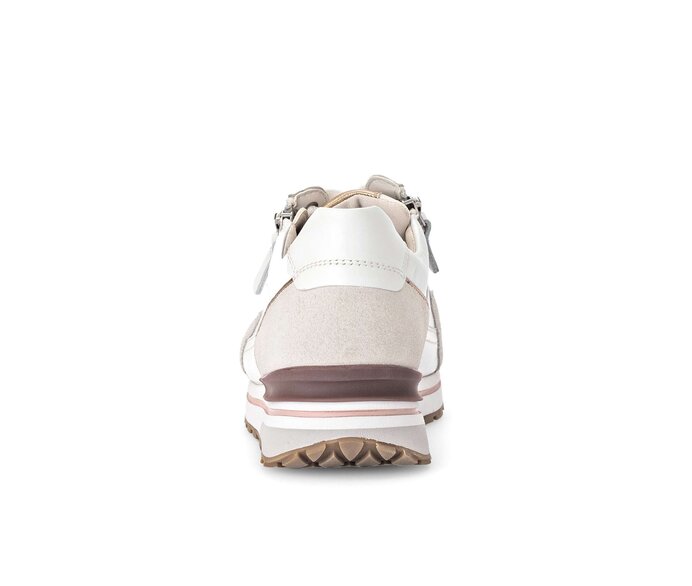 Gabor Sneaker Low Weiß - Materialmix Leder