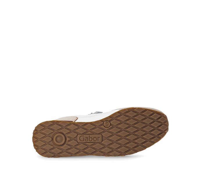 Gabor Sneaker Low Weiß - Materialmix Leder