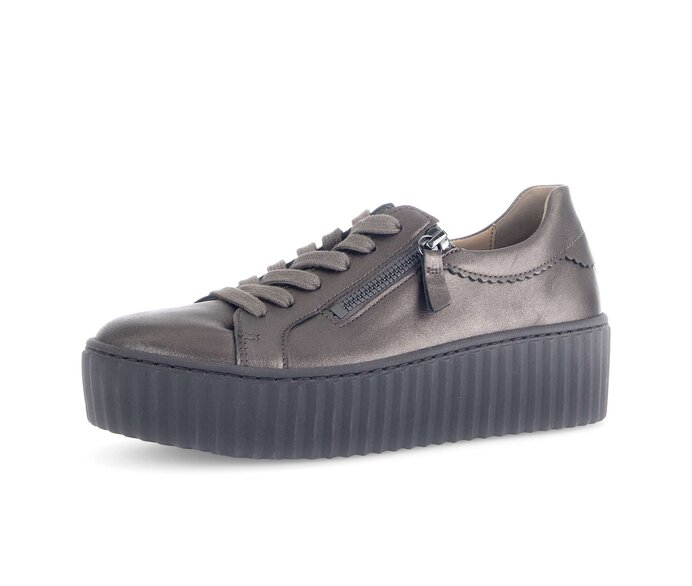 Gabor Sneaker Low Bronze - Glattleder
